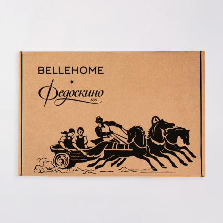 Набор полотенец вафельных Вечерняя Русь "Федоскино" 40х70